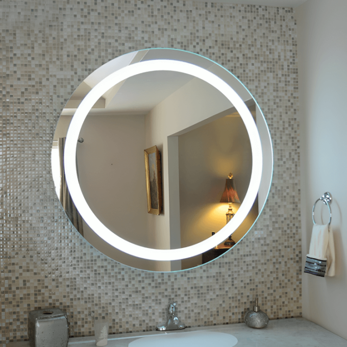 Samtidig design i vår högkvalitativa cirkulära spegel